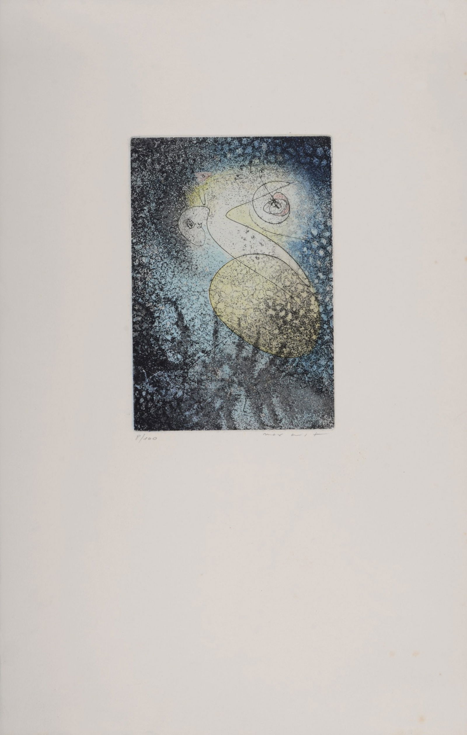 Max Ernst : Rencontre en foret, 1965 - Hand-signed (1 of 7)
