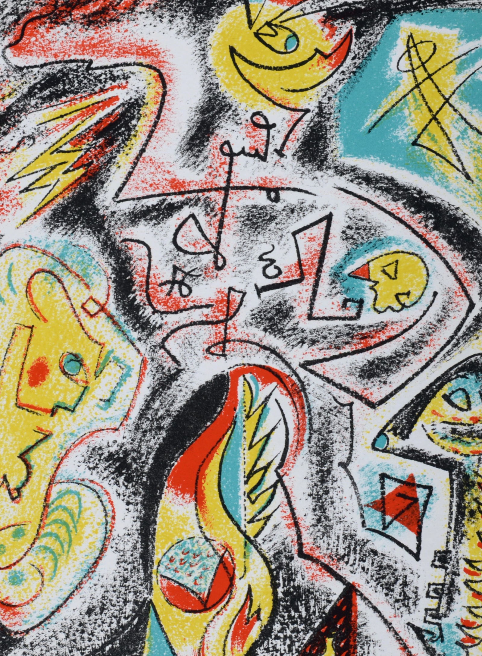 Andre Masson - Composition abstraite, 1969 (1 of 5)