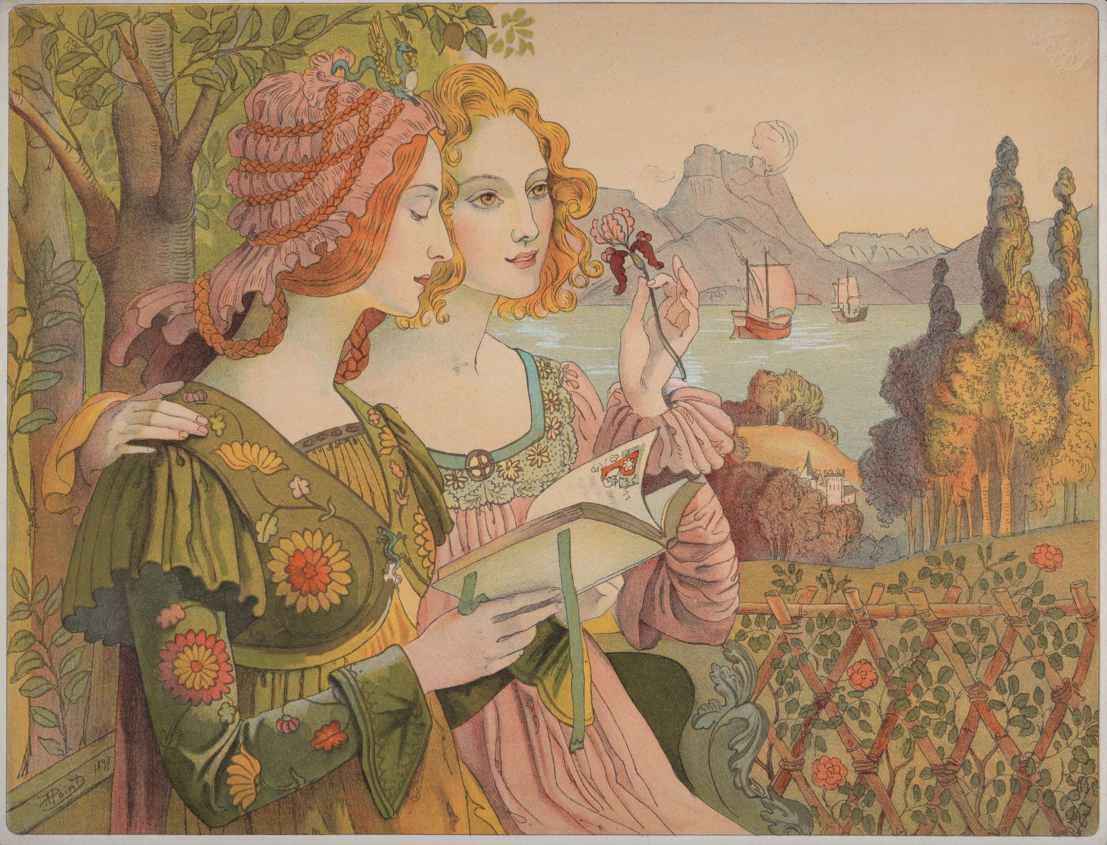 Armand Point - La legende doree, 1897 (1 of 5)