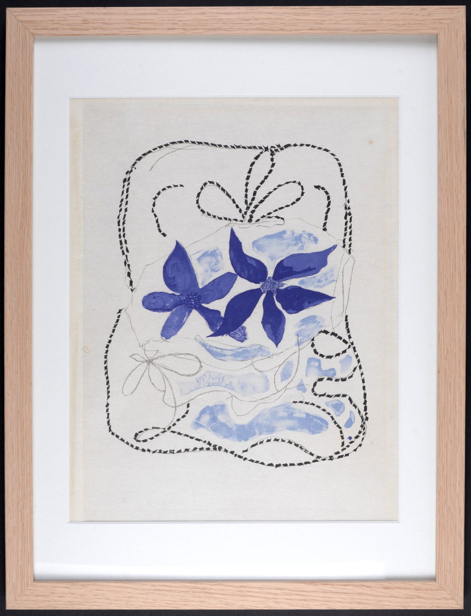 Georges Braque : Les Deux iris, 1963 - Framed (1 of 5)