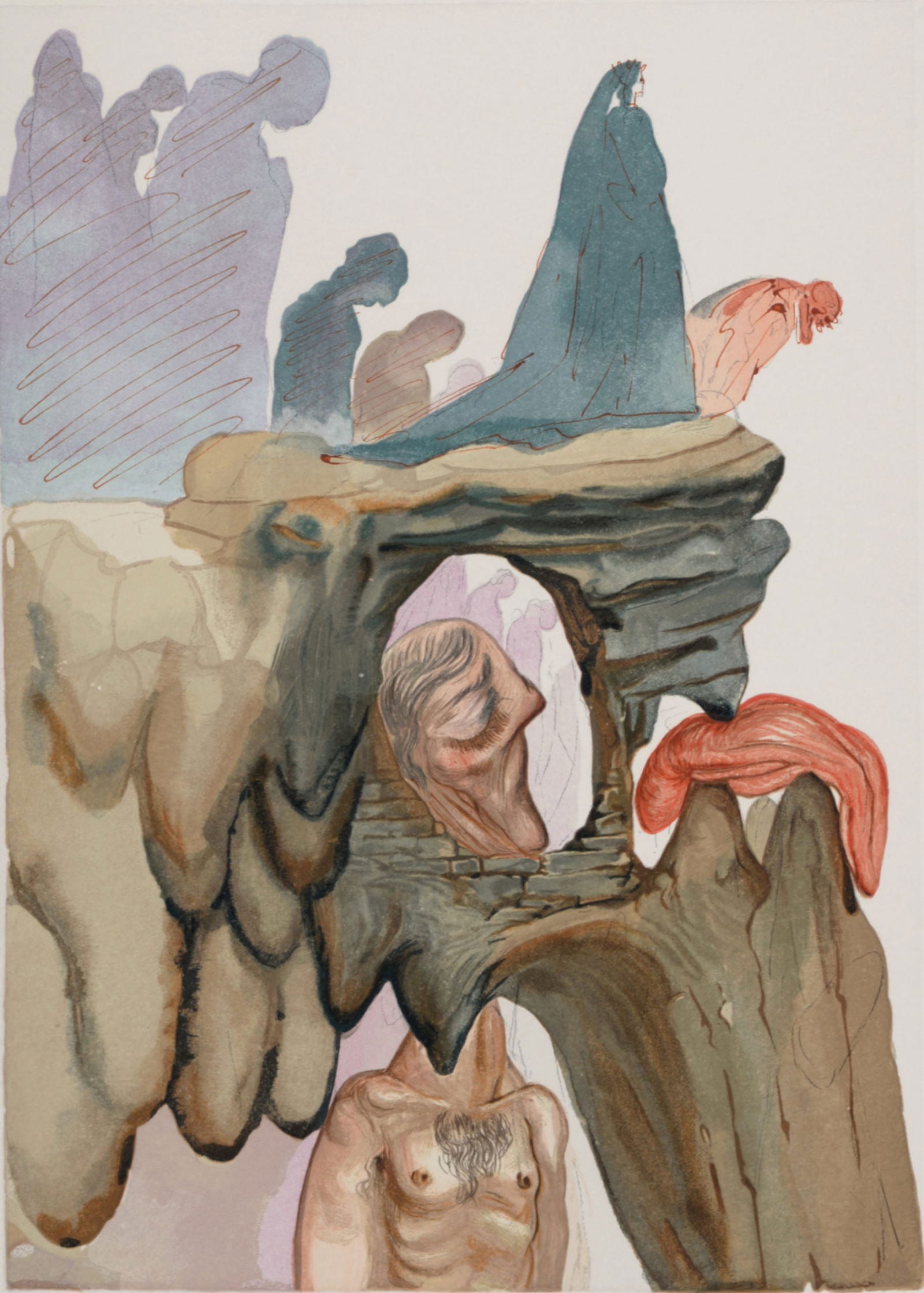 Salvador Dali - Les Prevaricateurs, 1963 (1 of 5)