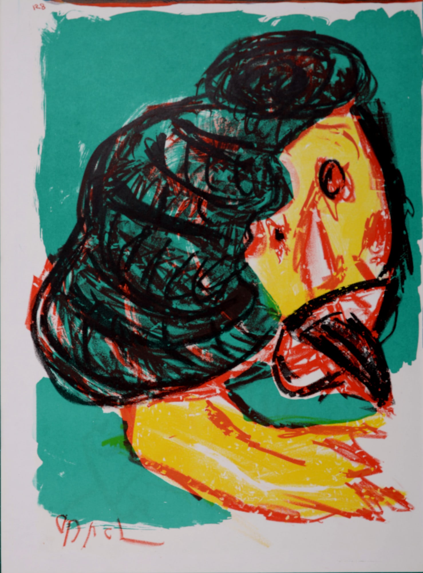 Karel Appel : Pink Venus Kiki, One Cent Life, 1964 (1 of 5)
