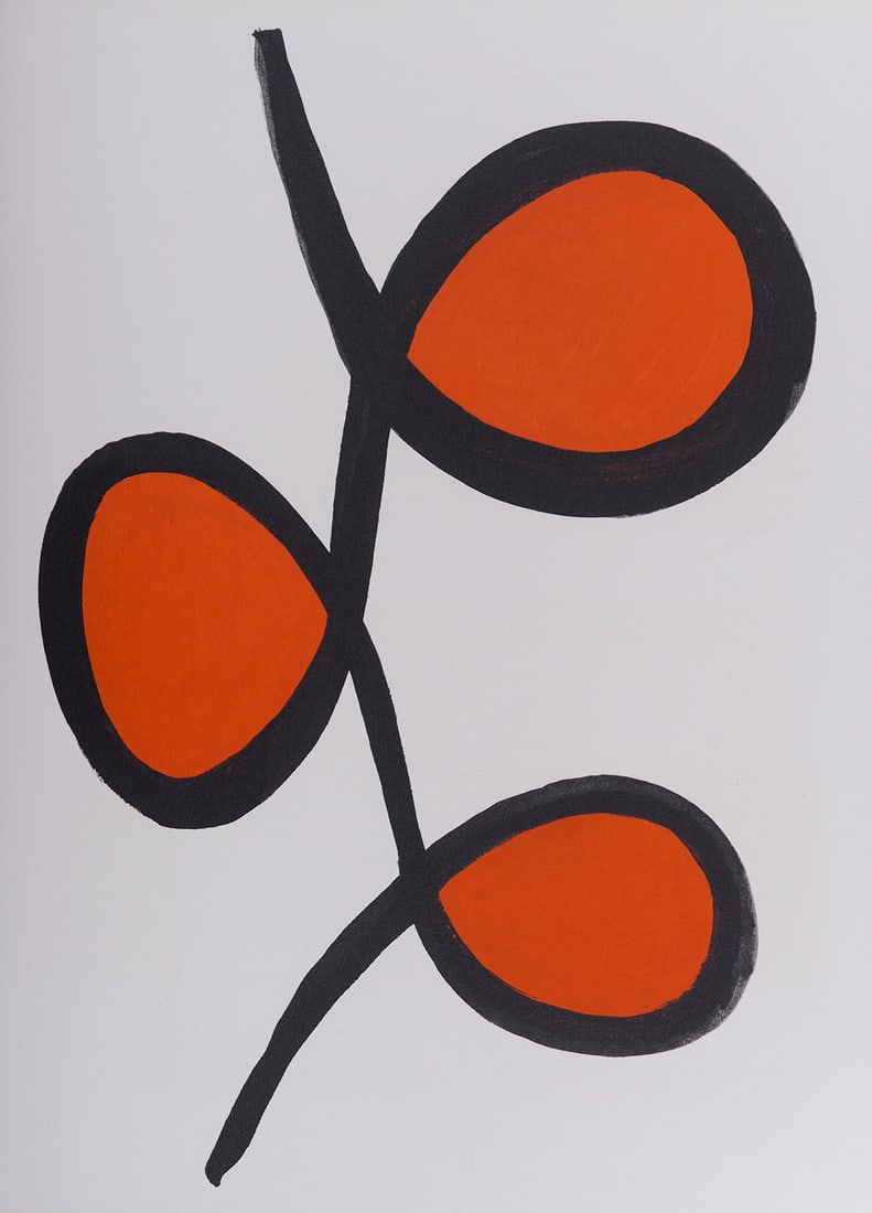 Alexander Calder : Abstract composition - Retrospektive, 1973 (1 of 1)
