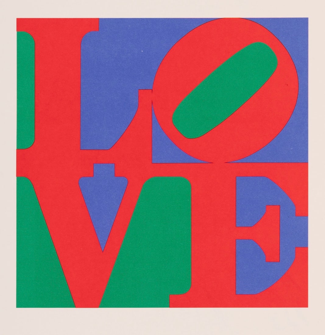 Robert Indiana : The Philadelphia Love, 1975 (1 of 5)