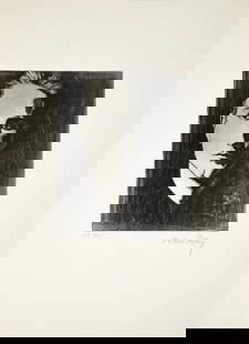 Man Ray : Cela Vit (Portrait of Marcel Duchamp), 1971 - Hand-Signed: Man Ray (1890-1976)Cela Vit (Portrait of Marcel Duchamp), 1971Original etching (Aquatint) on Velin d'Arches paper.Hand-signed in the lower right margin.Numbered 17/125 bottom left.Dimensions :+ Size o