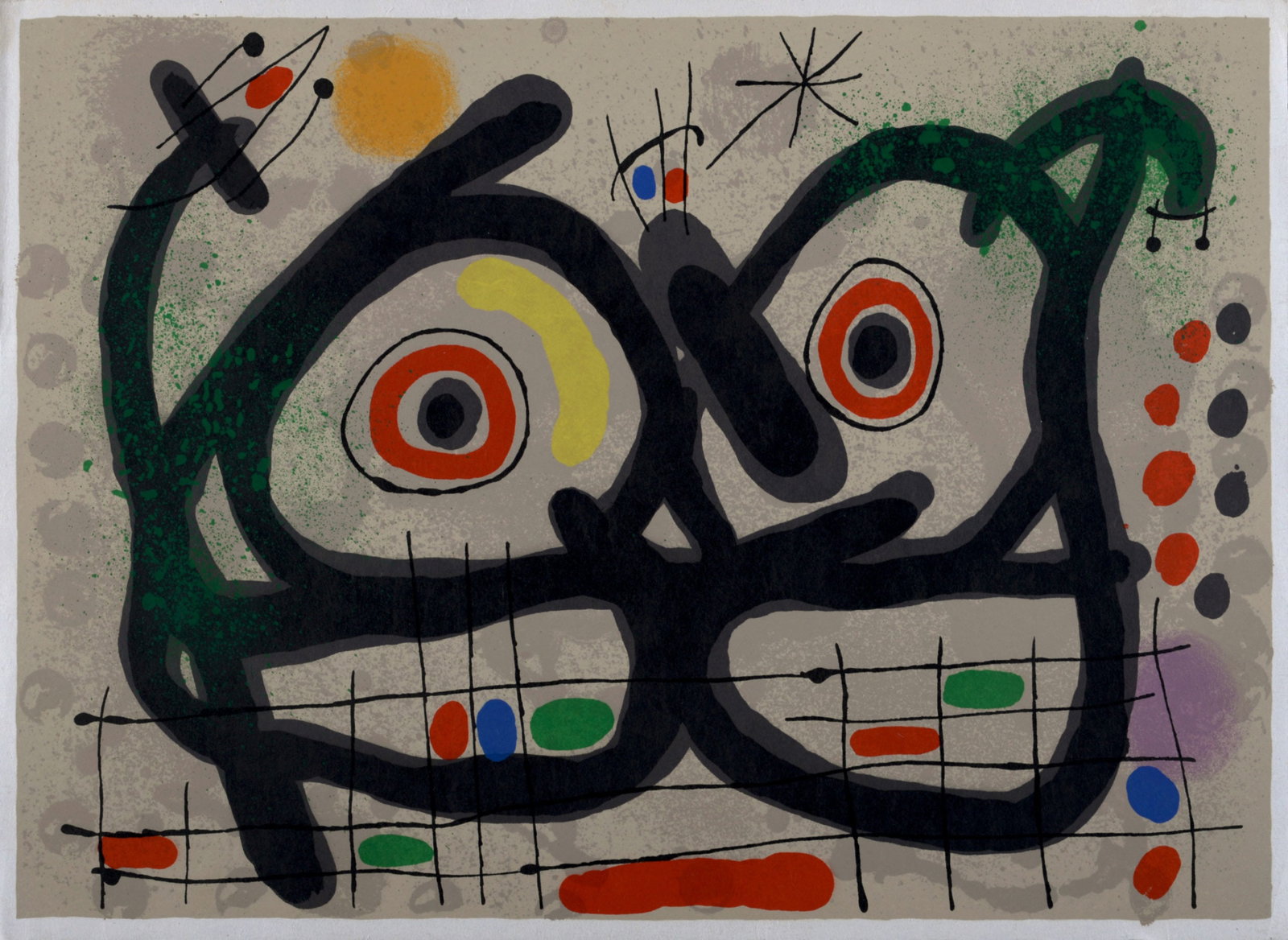 Joan Miro - Lezard aux plumes d’or, 1971 (1 of 5)