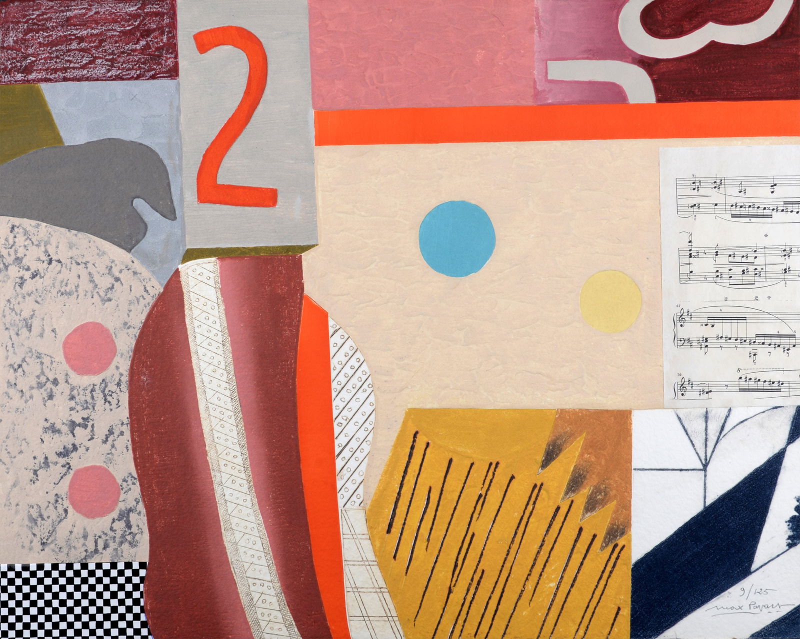 Max Papart : Madame 2, 1990 - Hand-signed (1 of 5)