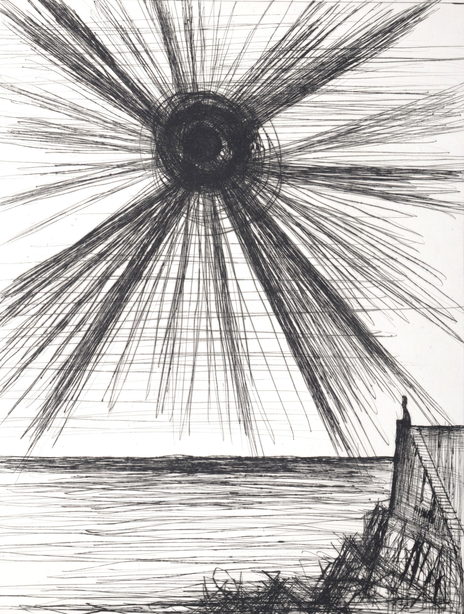 Bernard Buffet - Voyages fantastiques de Cyrano de Bergerac, 1958 (1 of 5)