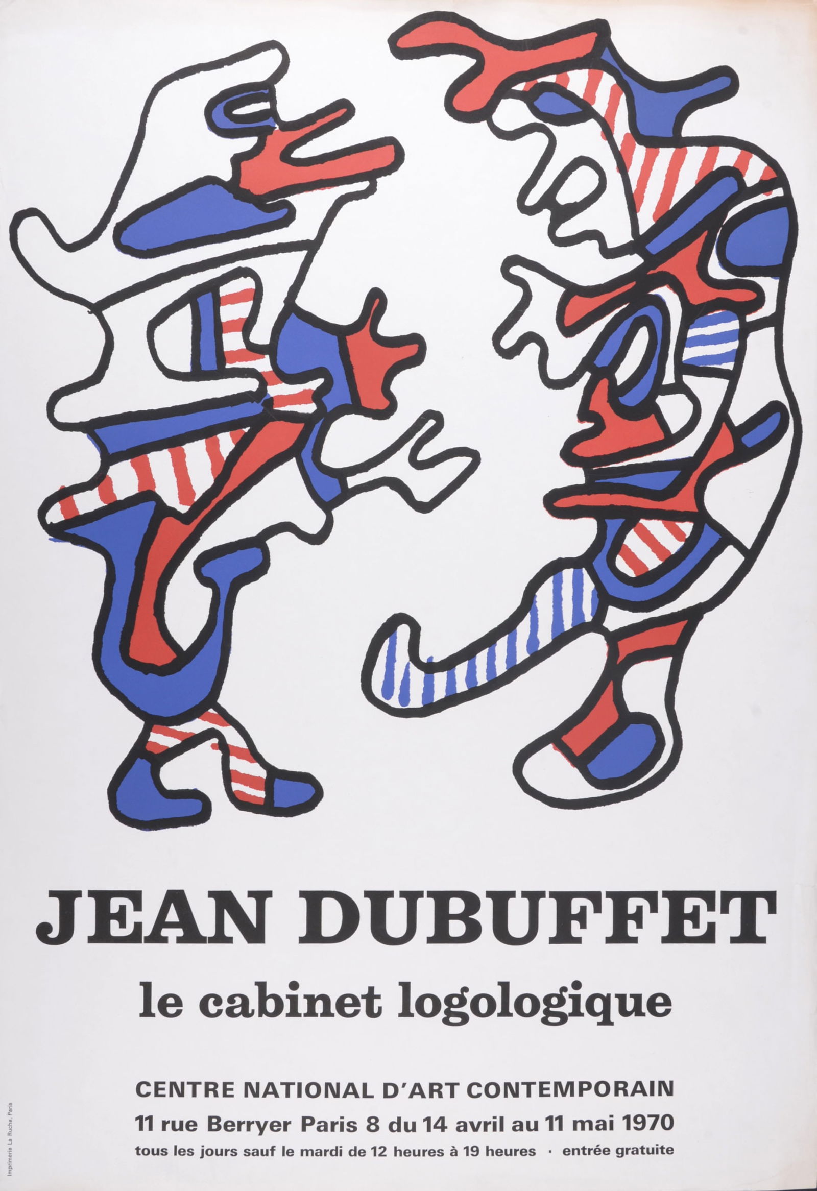 Jean Dubuffet : Le cabinet Logologique, 1970 (1 of 8)