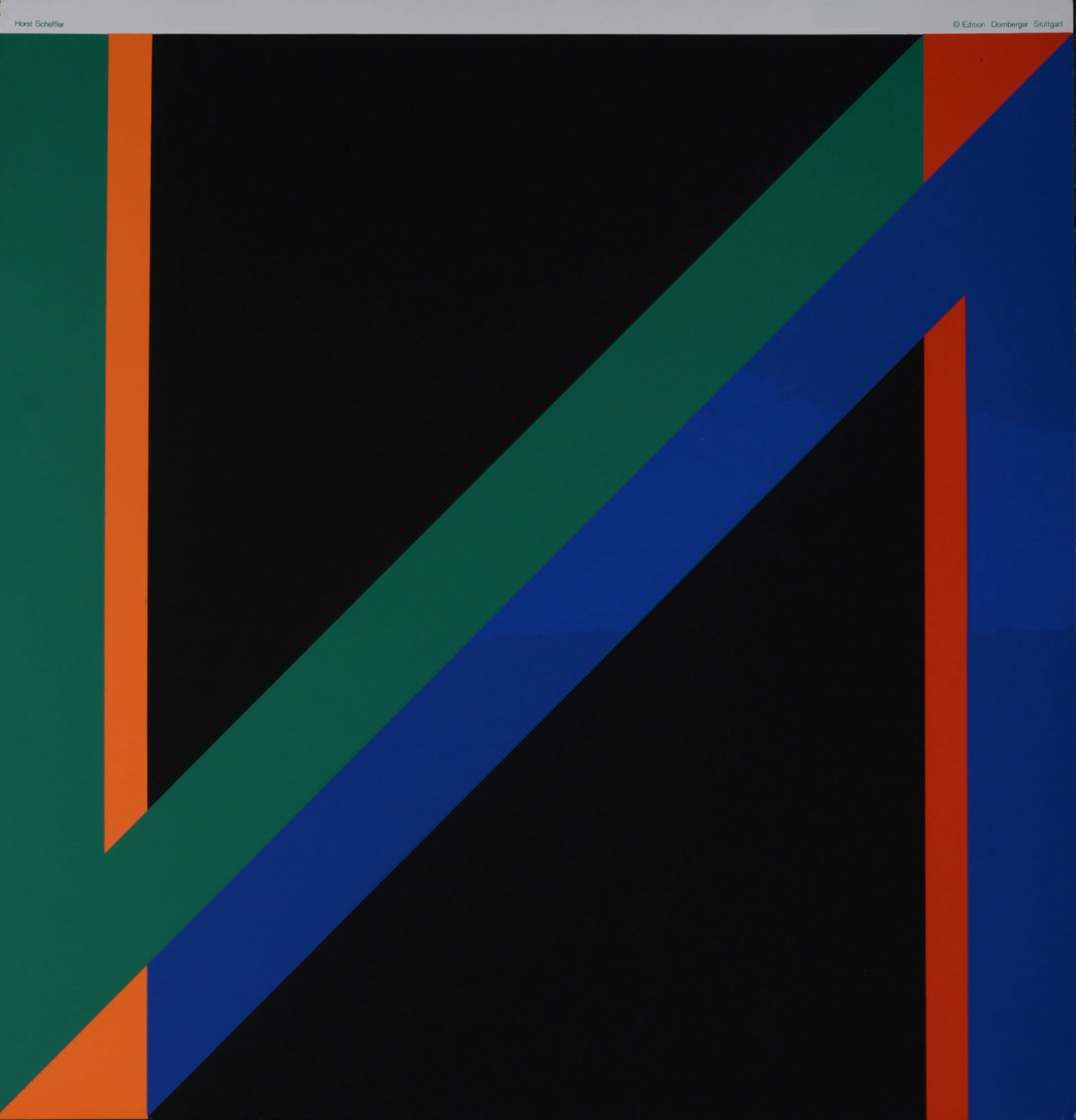 Horst Scheffler : Composition, 1972 (1 of 6)