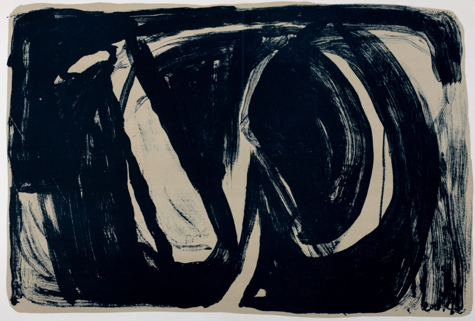 Bram Van Velde - Chinese Magician, 1964 - Hand-signed! (1 of 8)