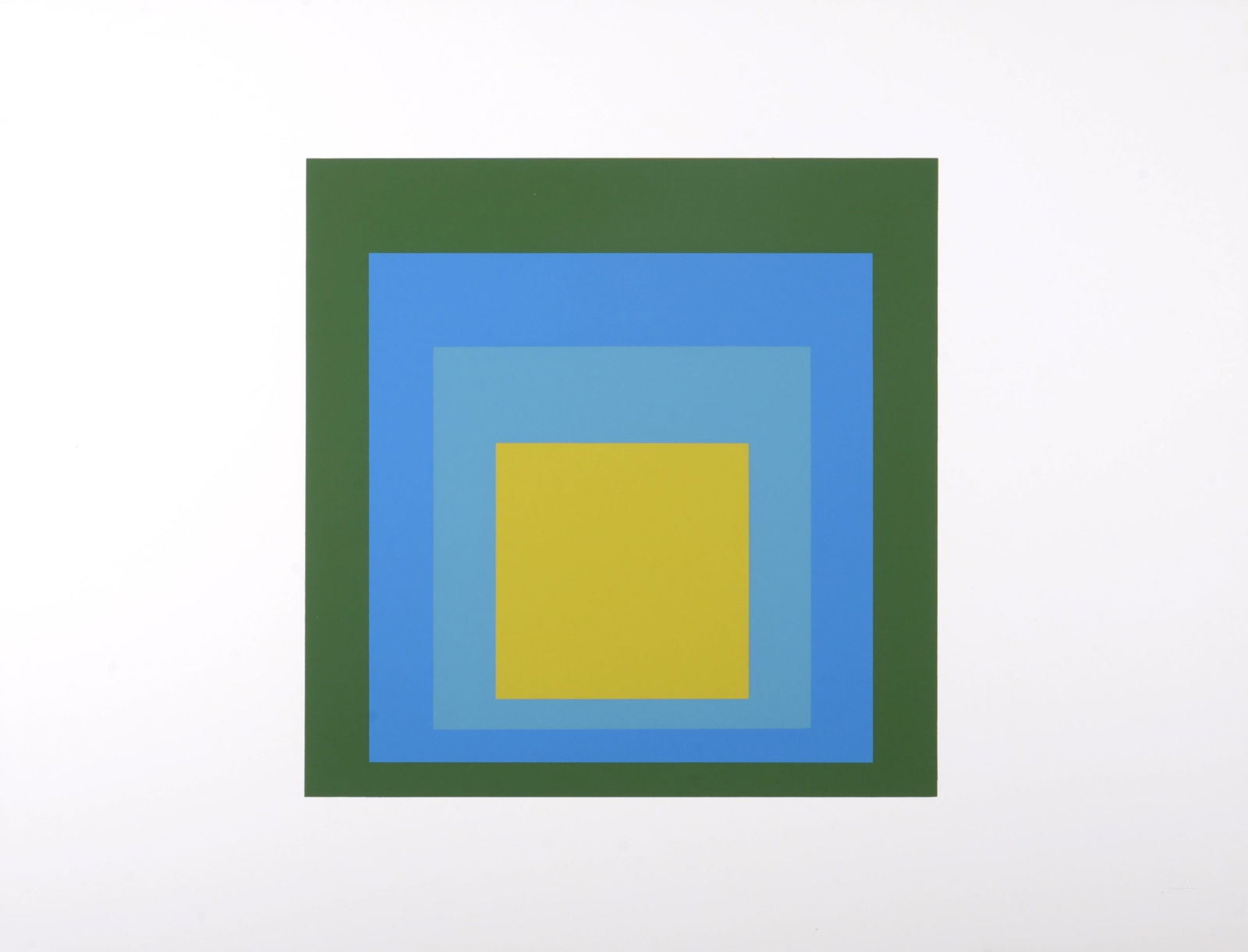 Josef Albers : Formulation Articulation #H, 1972 (1 of 6)