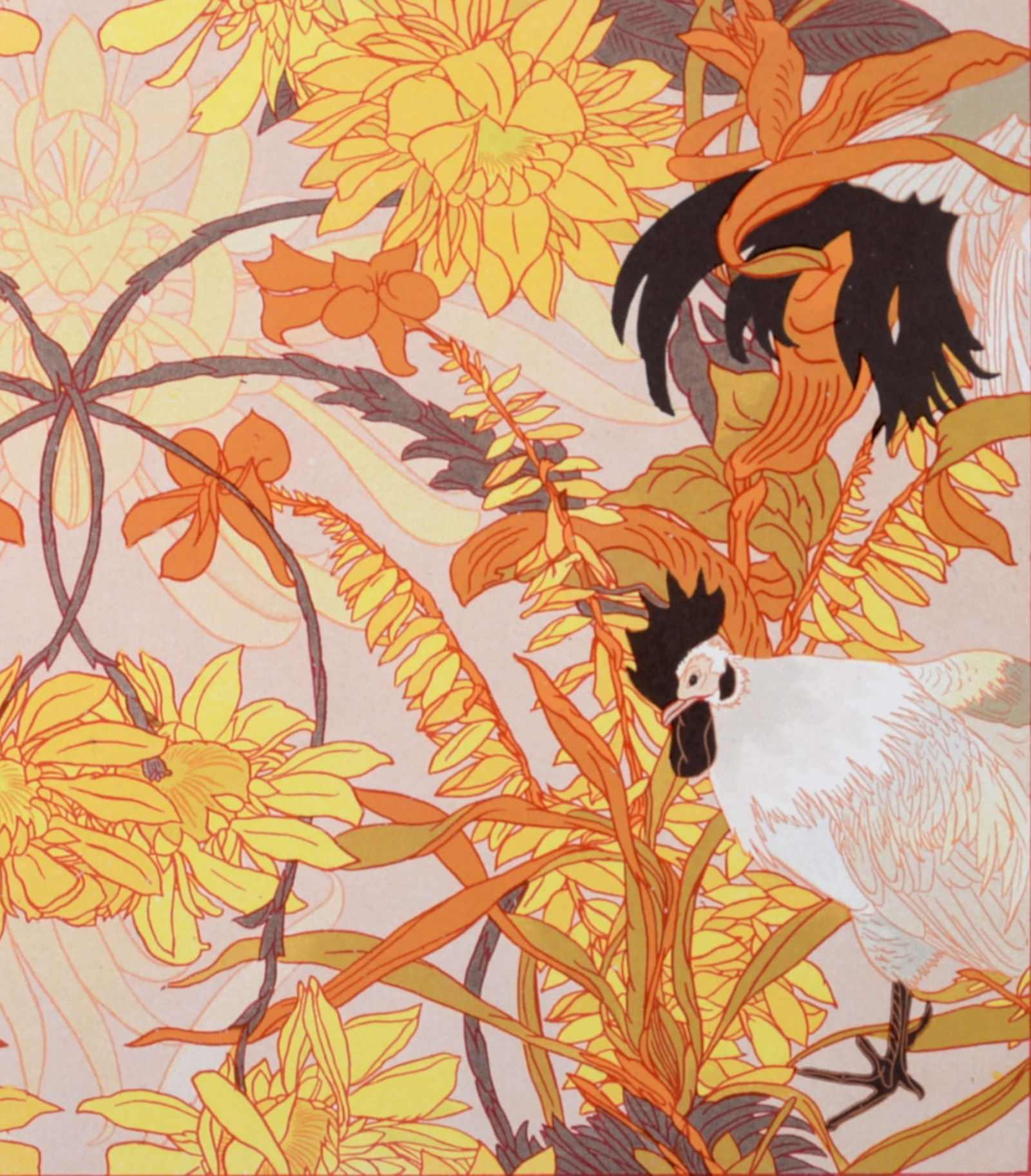 Georges De Feure - Le Coq, 1900 (1 of 5)