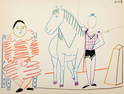 Pablo Picasso - Clown & Circus Rider, 1954