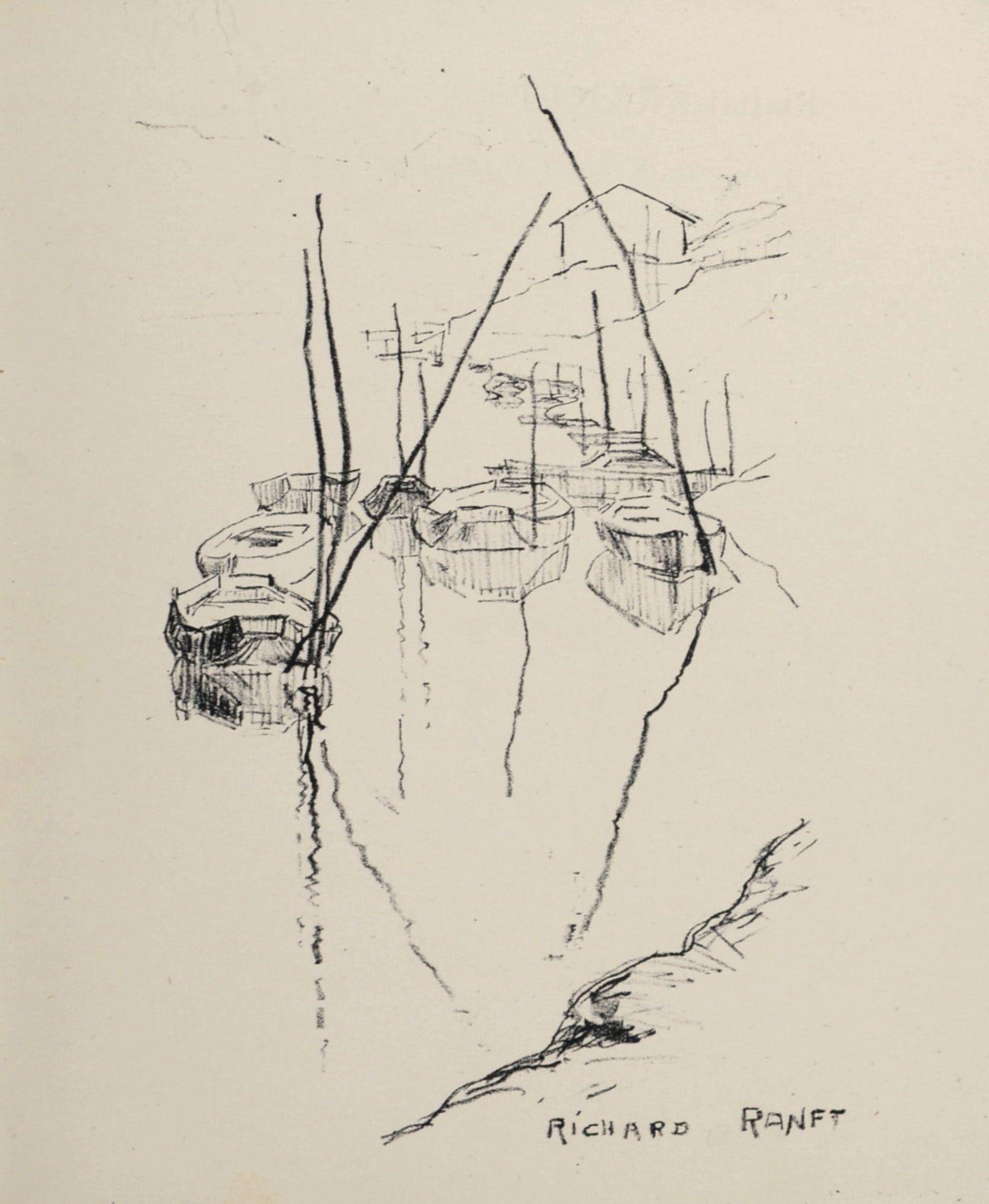 Richard Ranft - Petit port de mer, 1894 (1 of 6)