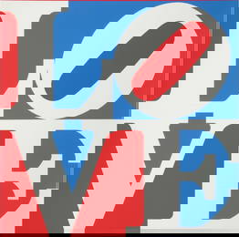 Robert Indiana : Louisiana, LOVE, 1972 – Hand-signed