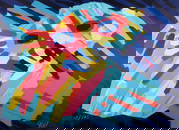 Karel Appel : Big Head Coming Down, 1979 - Hand-signed