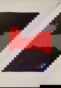 Francis Bott - Composition, 1965 - Hand-signed (1 of 6)