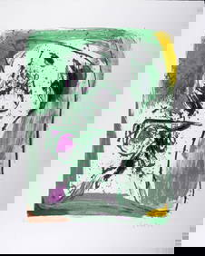 Asger Jorn : Untitled, 1970 - Hand-signed. (1 of 6)