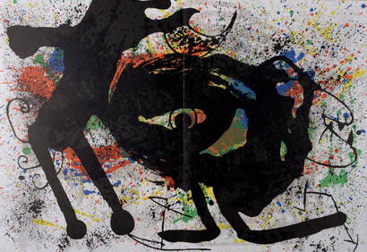Joan Miro : Composition, 1973 (1 of 5)