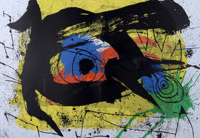 Joan Miro : Composition, 1973 (1 of 4)