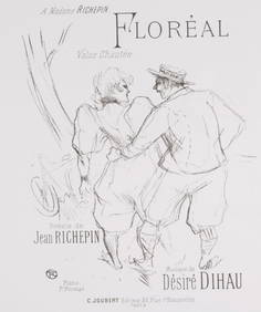 Henri de Toulouse-Lautrec (After) - Floreal, 1895 (1 of 3)