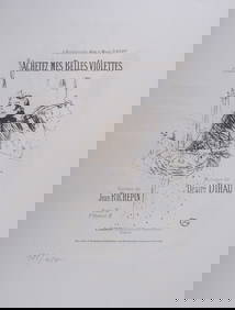 Henri de Toulouse-Lautrec, after : Achetez mes Belles Violettes, 1895 (1 of 5)