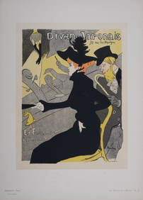 Henri de Toulouse Lautrec - Les Maitres de l'Affiche : Le Divan Japonais, 1896 (1 of 5)