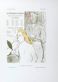 Henri de Toulouse-Lautrec - Le Theatre Libre, Une Faillite, 1896 (1 of 5)