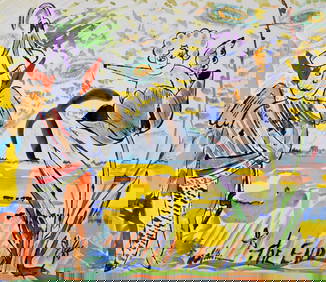 Andy Warhol - In the Bottom of My Garden (H), 1956 (1 of 5)