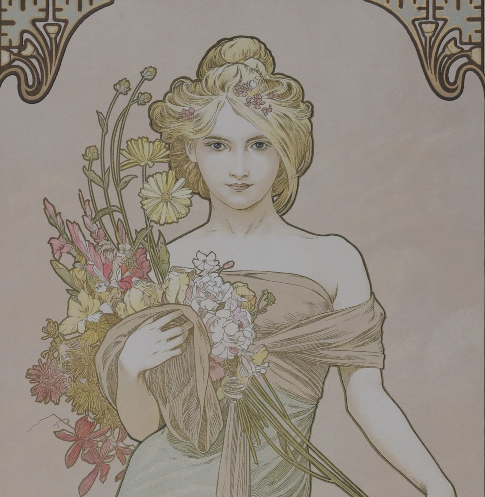 Alphonse Mucha : Spring, 1900 (1 of 5)