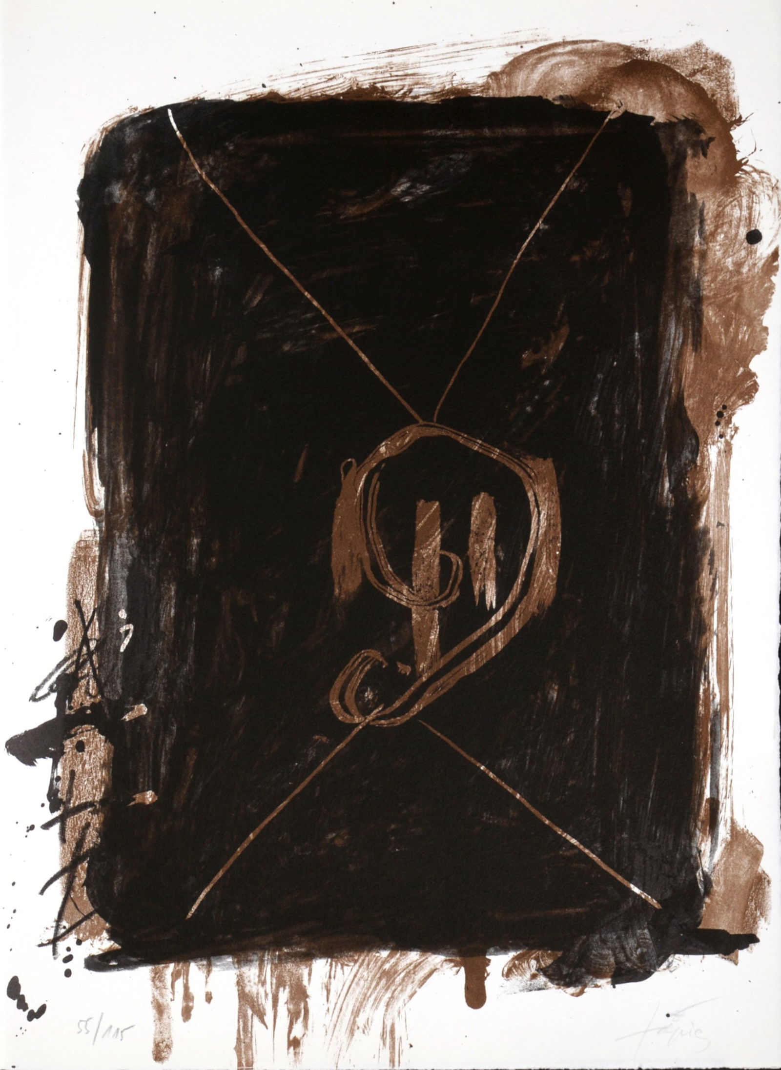 Antoni Tapies : Sonnet VII, 1978 - Hand-signed (1 of 6)