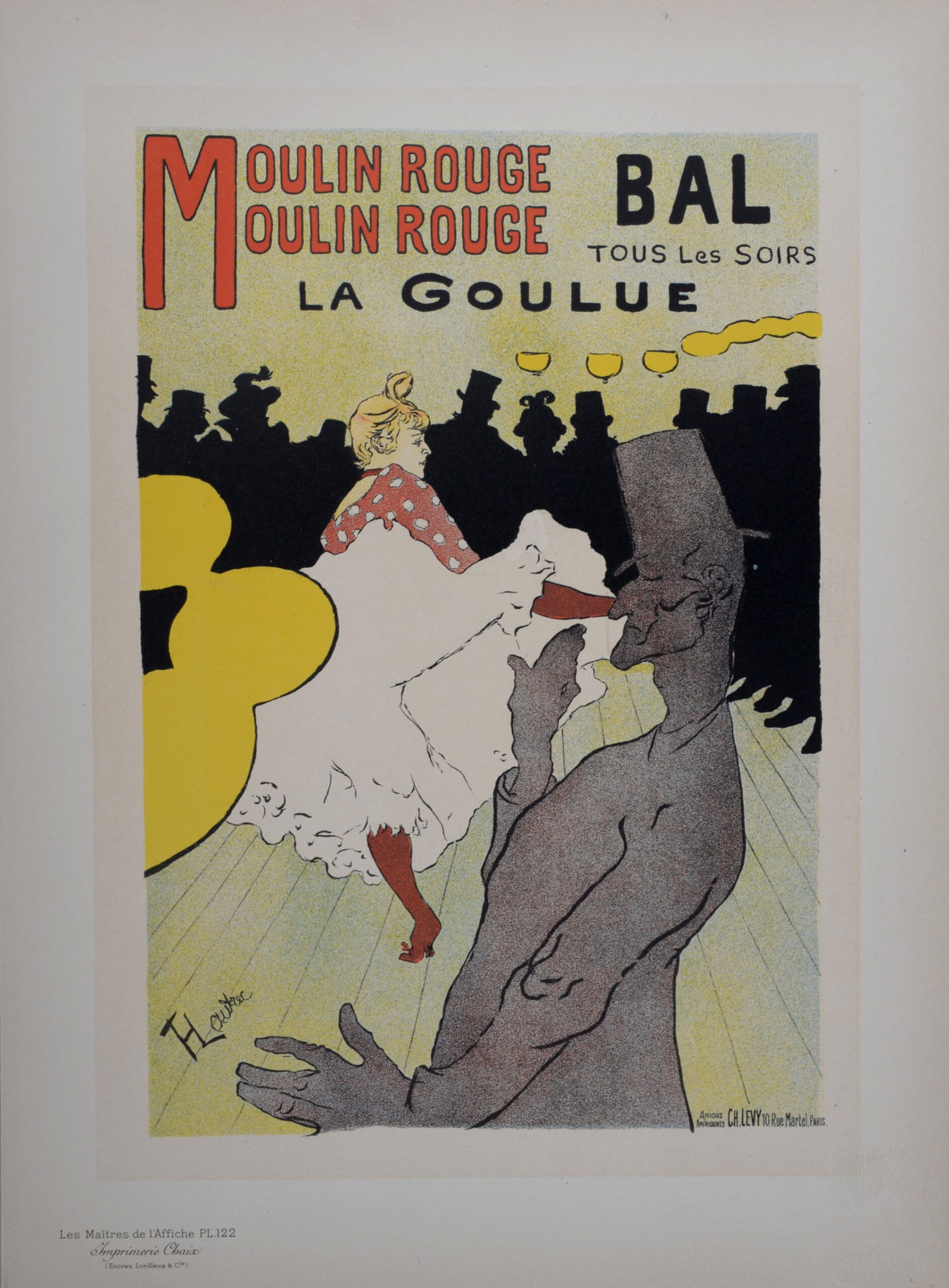 Henri de Toulouse-Lautrec - Moulin Rouge - La Goulue, 1898 (1 of 6)