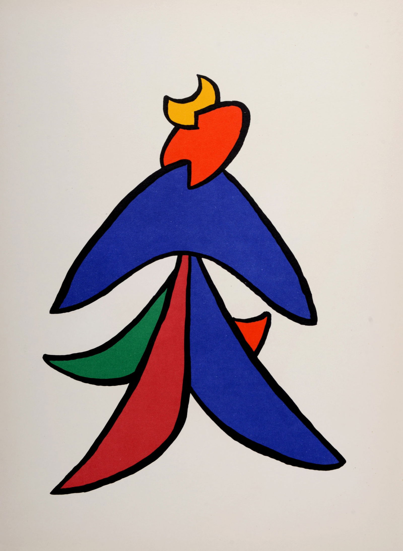 Alexander Calder - Stabiles #C, 1963: Alexander Calder (1898-1976)Stabiles, 1963Lithograph on wove paper.Dimensions :+ Size of the sheet : 38 x 28 cm / 14,9 x 11 inFrom "Derriere le Miroir" Art issue (n° 141).Published on the occasion of