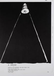 Jim Dine - A Dream, 1964: Jim Dine (1935-)A Dream, 1964Original lithograph on wove paperDimensions:+ Size of the sheet: 41 x 29 cm / 16,1 x 11.4 in.Issued from the famous "One Cent Life" portfolio.Printed by Maurice Beaudet, P