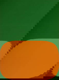 Ellsworth Kelly - Abstract Composition (I), 1958: Ellsworth Kelly (1923-2015)Abstract Composition, 1964Lithograph on wove paper.First edition.Dimensions:+ Size of the sheet: 38 x 28 cm / 14,9 x 11 in.From "Derriere le Miroir" Art issue (n°149).Edite