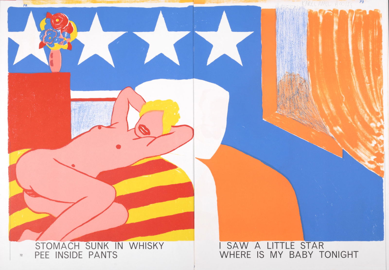 Tom Wesselmann - Stomach Sunk in Whisky Pee Inside Pants, 1964 (1 of 5)