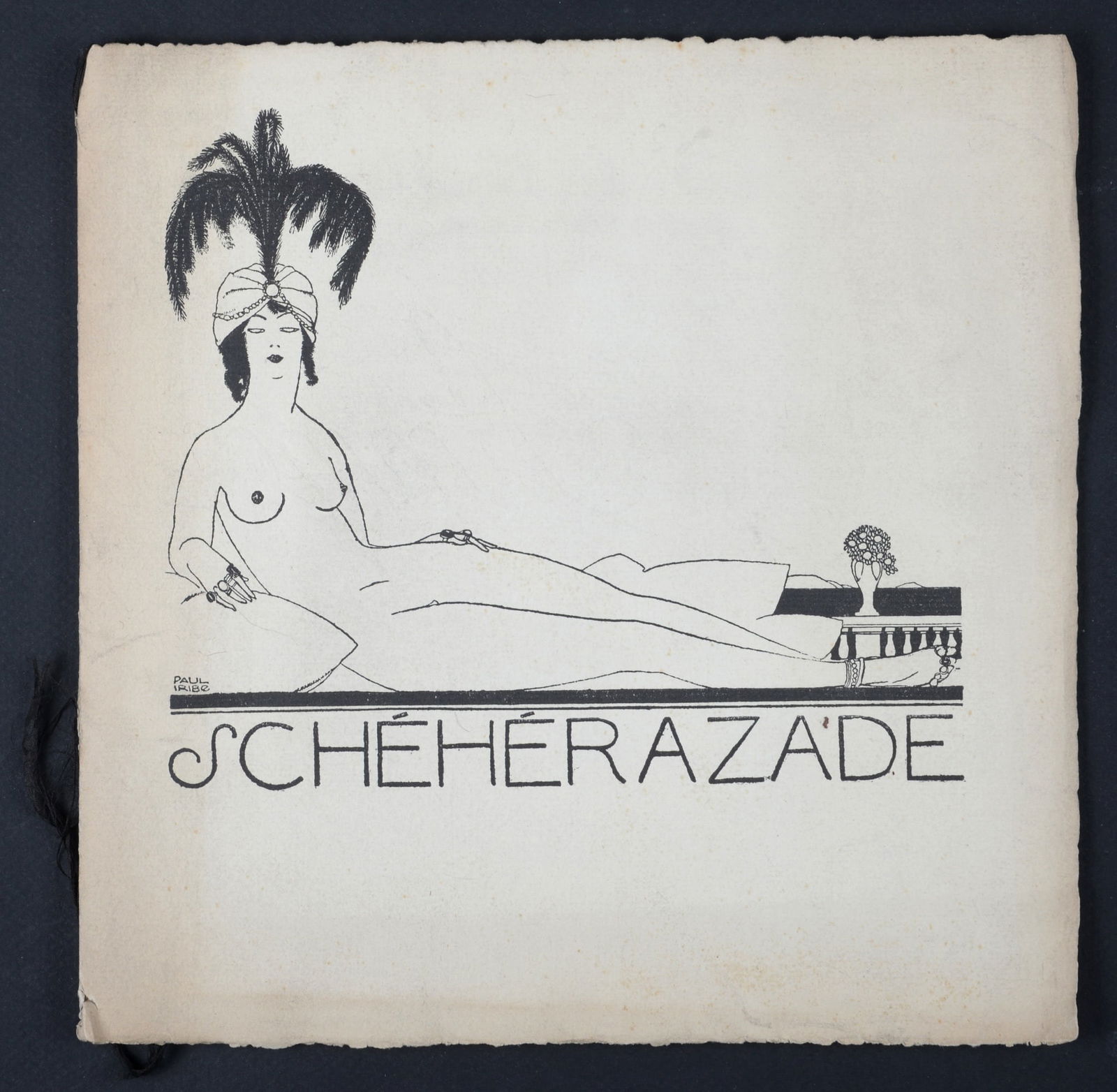 Scheherazade : Monthly album of unpublished works of art and literature, November 10, 1909: Scheherazade, Monthly album of unpublished works of art and literature, November 10, 1909Texts of Charles Perrot, Jean Cocteau, Abel Bonnard, Maurice Rostand, Pierre Mortier, Guy-Robert du Costal, And