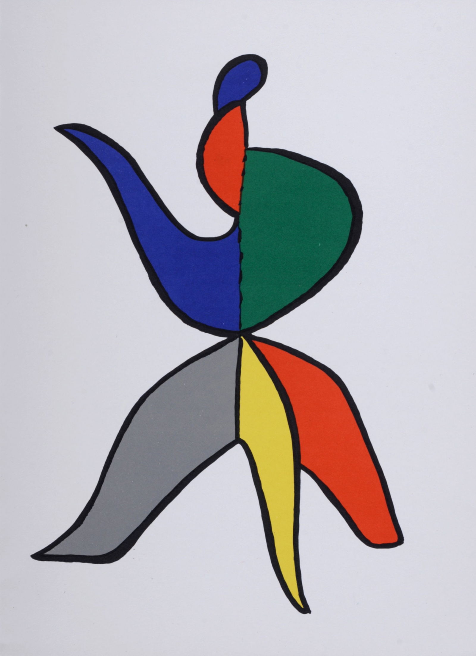 Alexander Calder - Stabiles #E, 1963: Alexander Calder (1898-1976)Stabiles #E, 1963Lithograph on wove paper.Dimensions :+ Size of the sheet : 38 x 28 cm / 14,9 x 11 inFrom "Derriere le Miroir" Art issue (n° 141).Published on the occasion