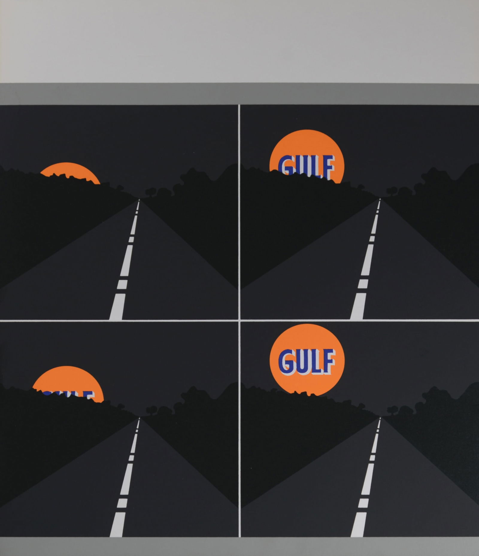 Allan D'Arcangelo : Composition, 1971 (1 of 4)