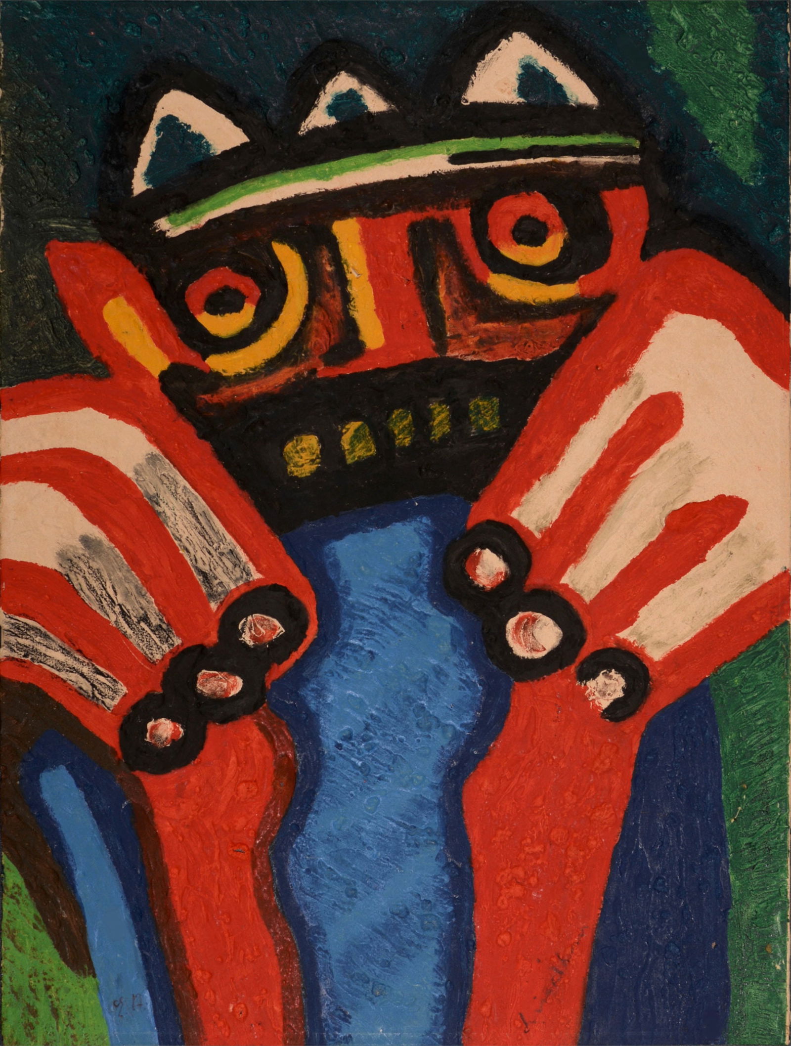 Bengt Lindstrom - King Lear, 1980 - Hand-signed! (1 of 7)