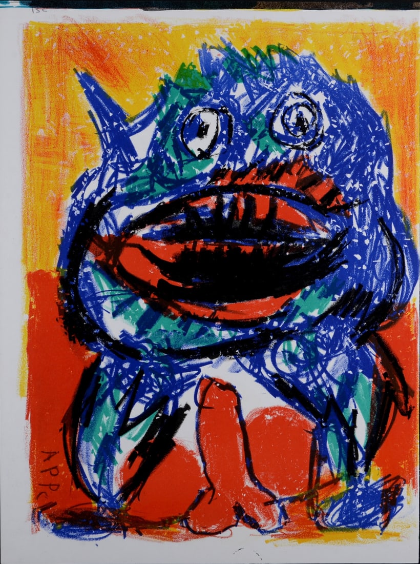 Karel Appel : Untitled, One Cent Life, 1964 (1 of 5)