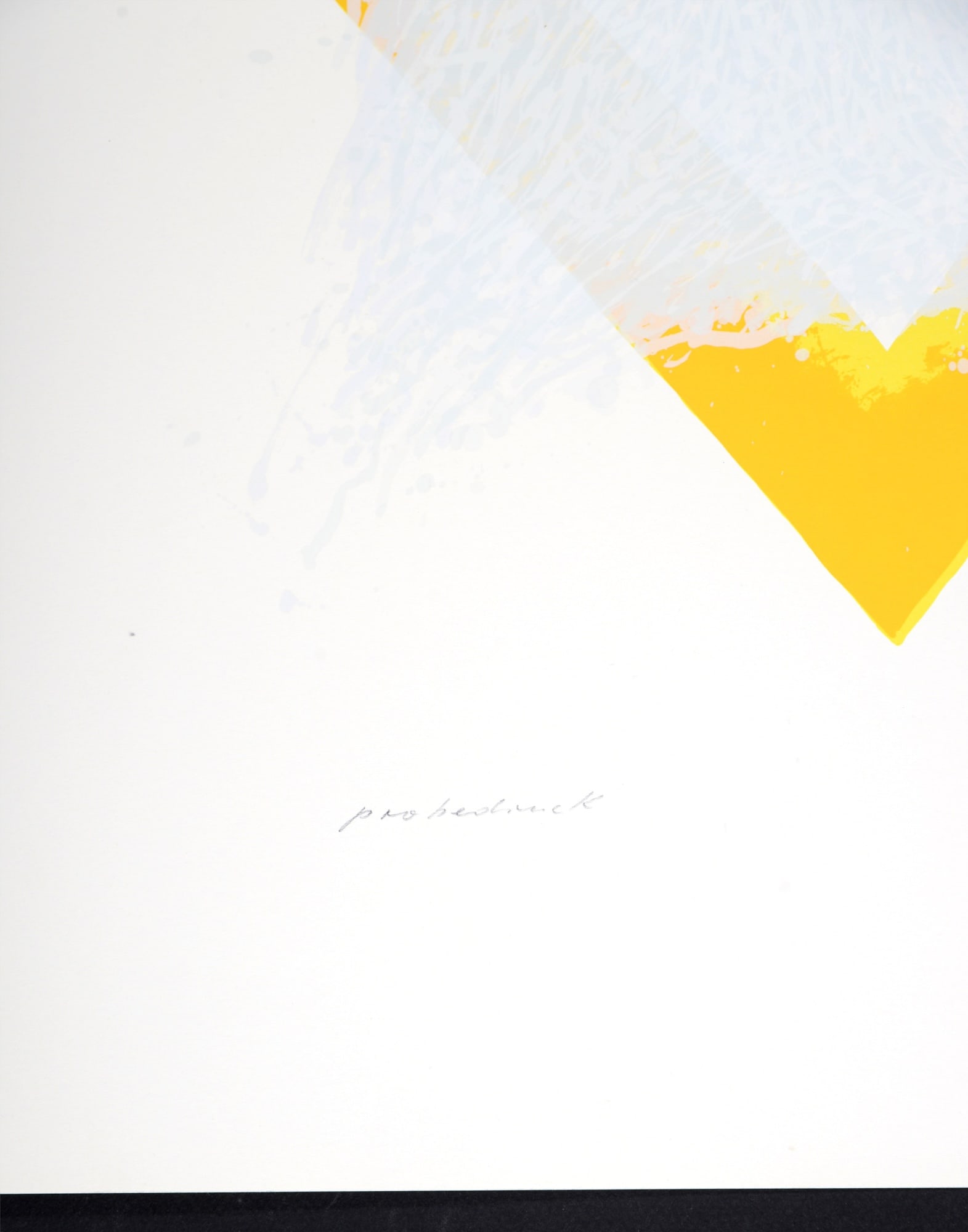 Bernd Berner : Composition #E, 1965 - Hand-signed - 4