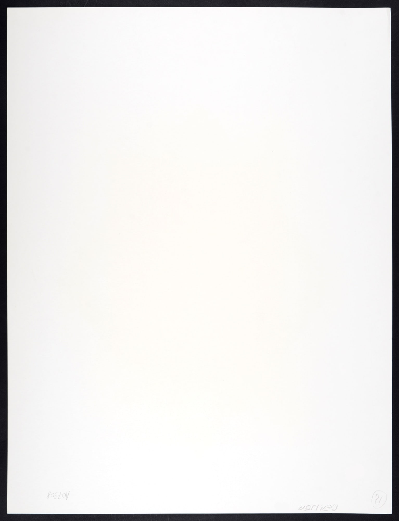 Bernd Berner : Composition #E, 1965 - Hand-signed - 5