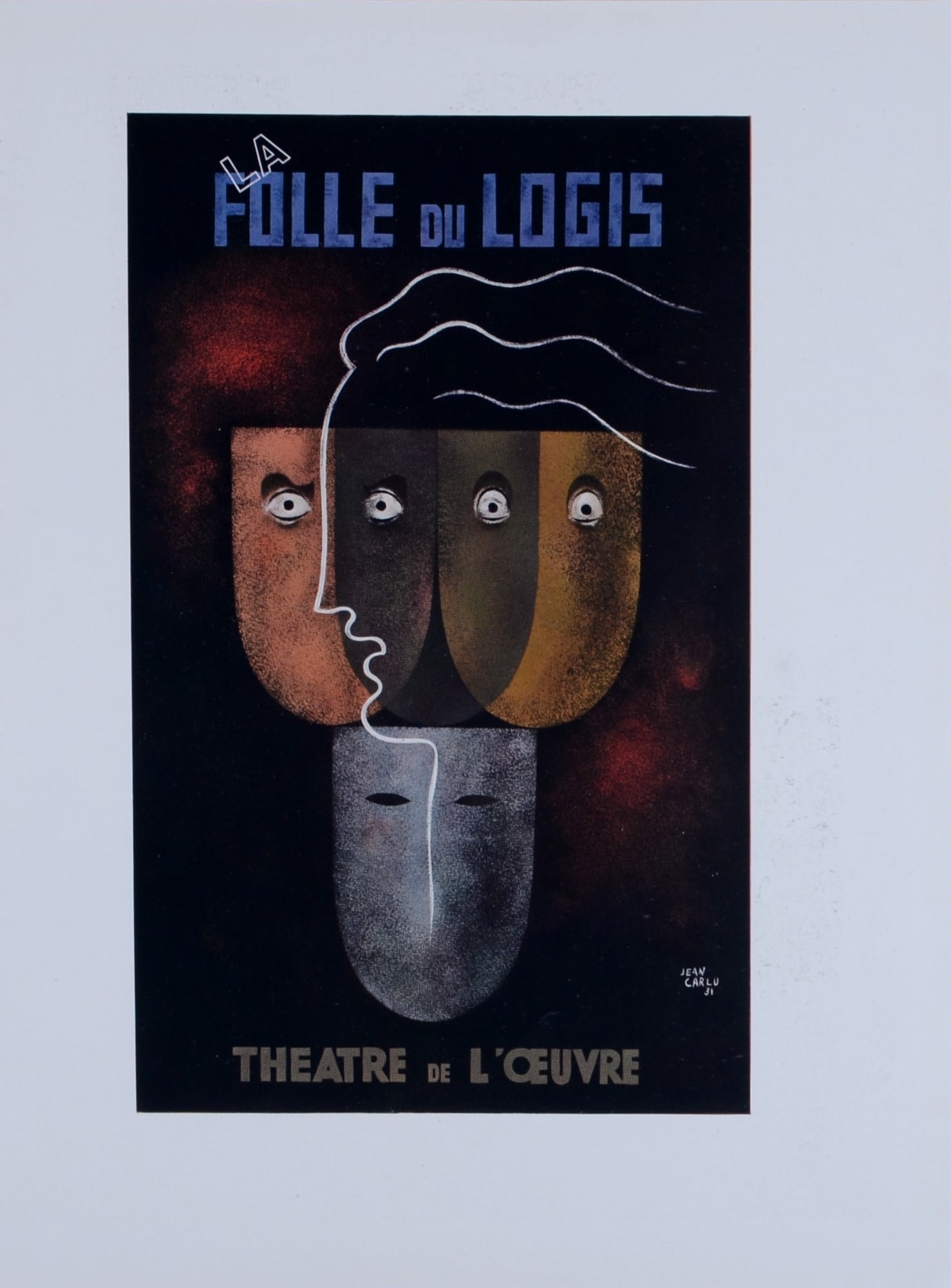 Jean Carlu : La Folle du Logis, 1931 (1 of 5)
