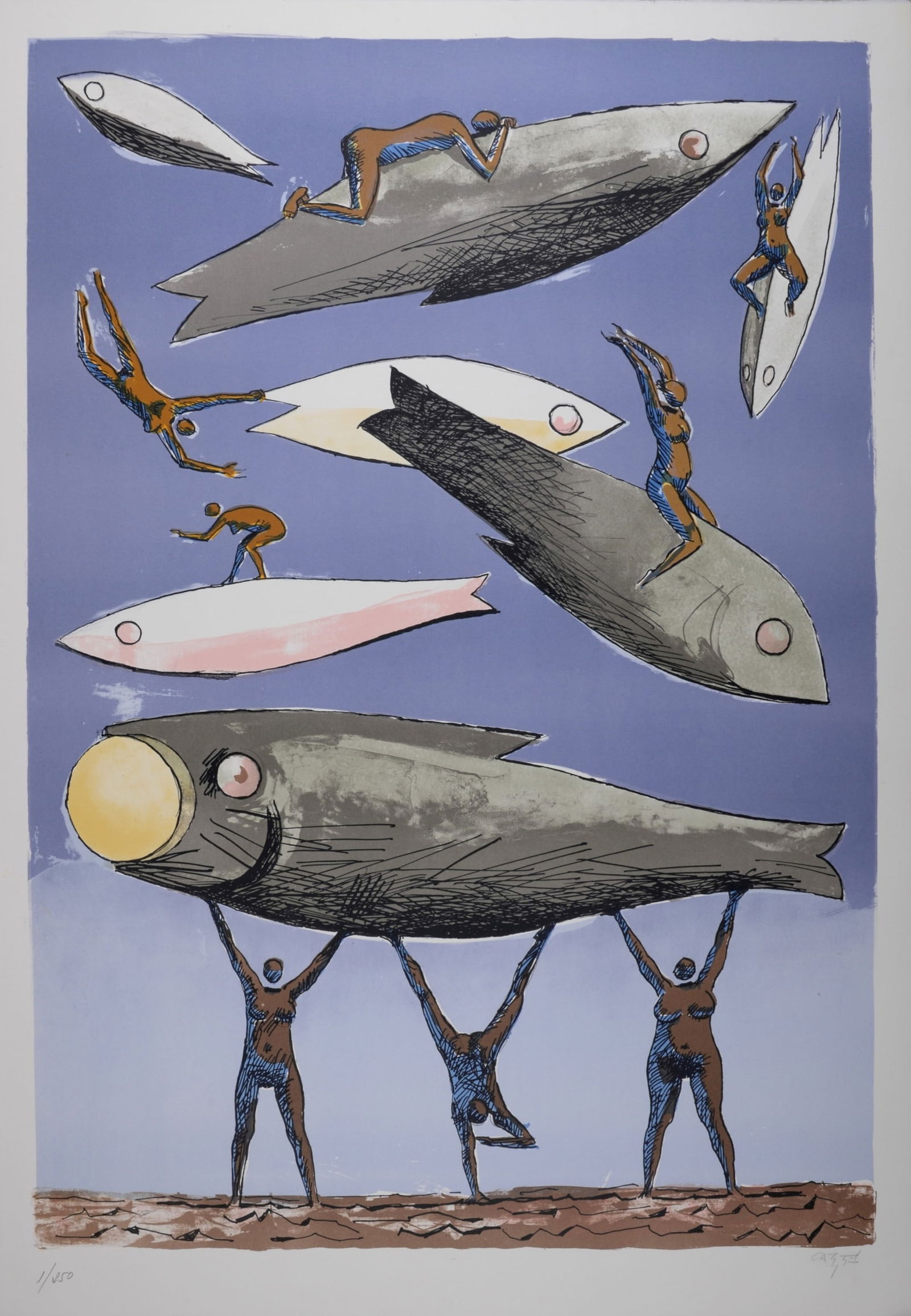 Hector Carybe (1911-1997) : Composition, 1992. (1 of 5)