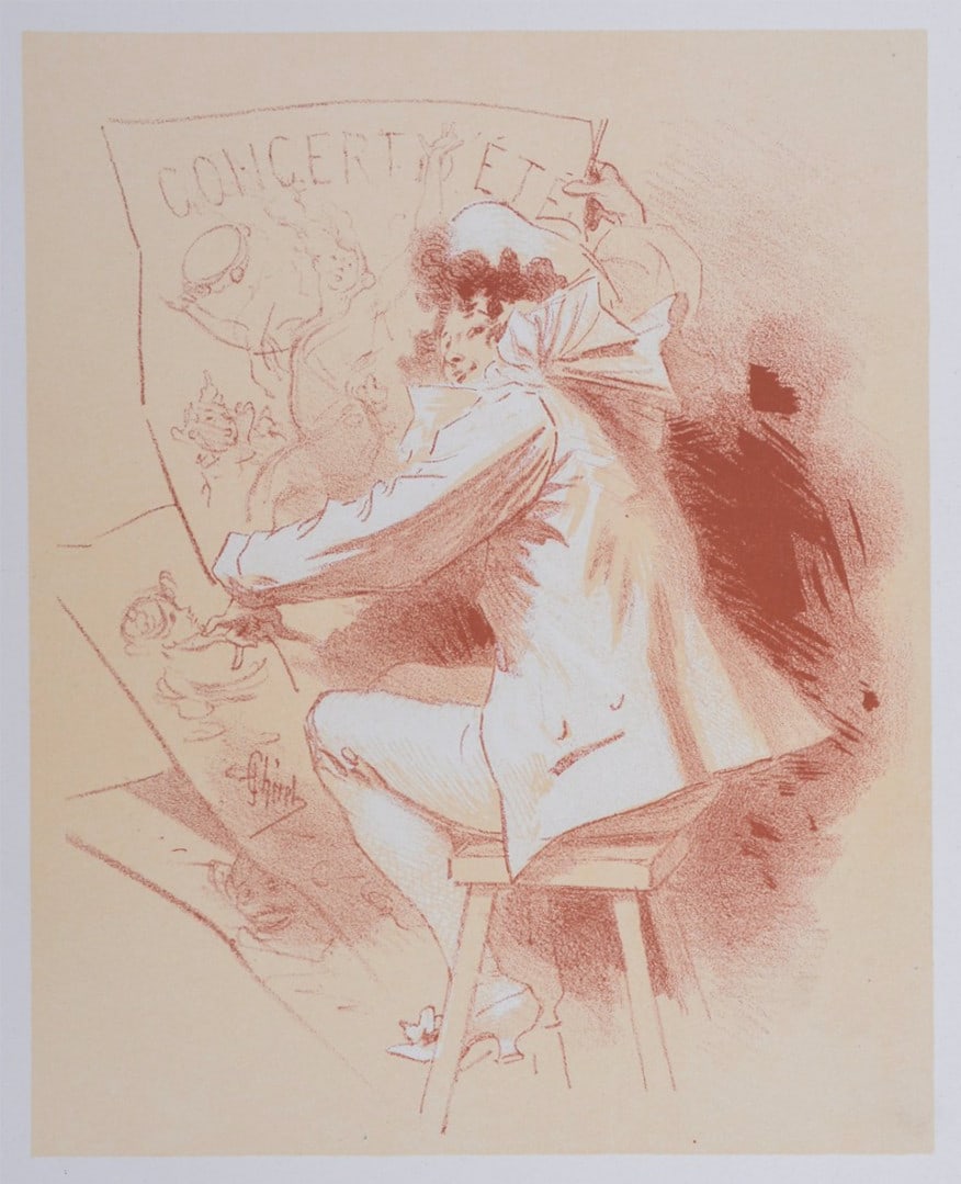 Jules Cheret : Les Maitres de l'Affiche - Concert d'Ete, 1896 (1 of 5)