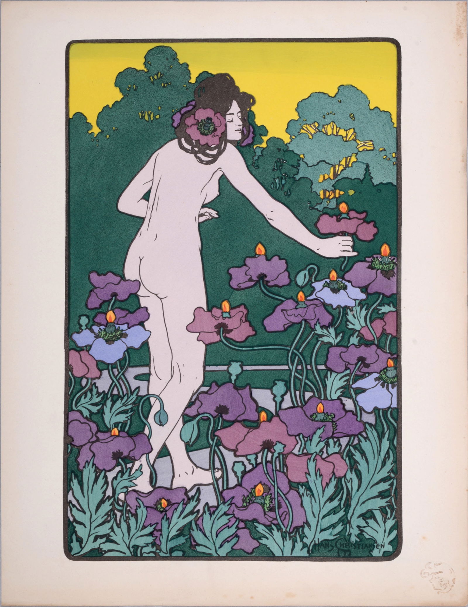 Hans Christiansen - L'Heure du Berger, 1897 (1 of 5)