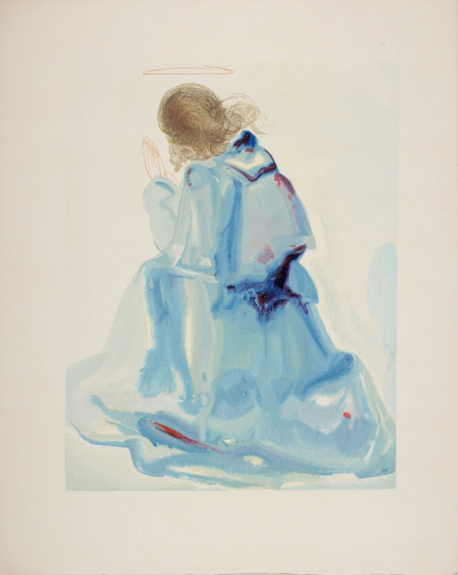 Salvador Dali : L'Ange, 1963 (1 of 6)