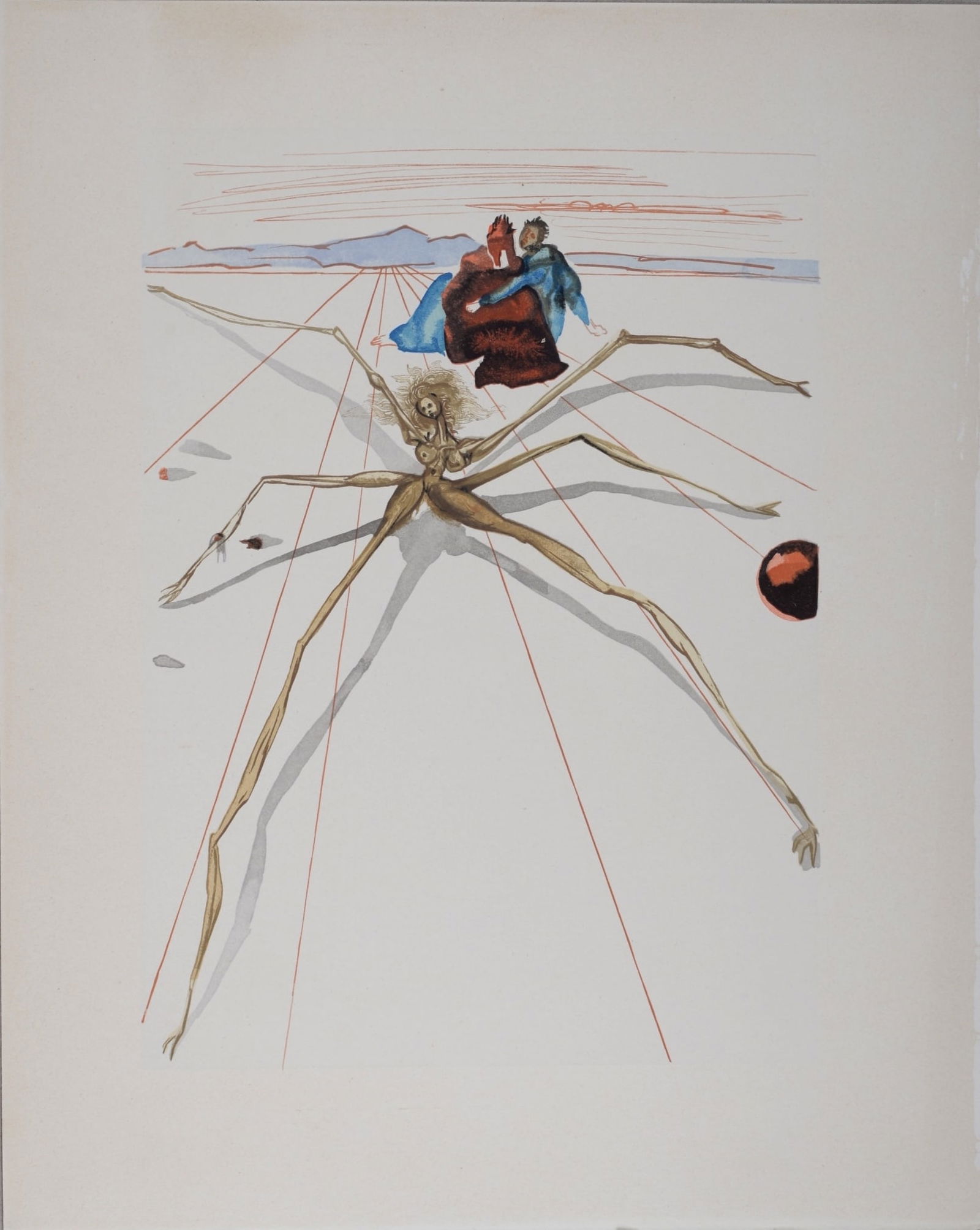 Salvador Dali : Quittant la corniche de la colere (1 of 4)